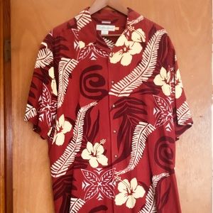 QUICKSILVER EDITION MEN L VINTAGE HAWAIIAN SHIRT